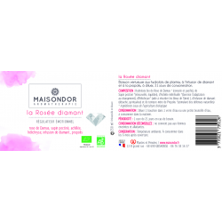LA ROSÉE DIAMANT MIX Synergie Plantes, infusion de diamant brut et Propolis bio *
