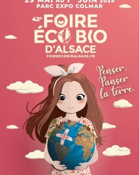 Nos ateliers de la Foire ECOBIO 2025 à Colmar ( Hall 2 TERRE, stand E20)