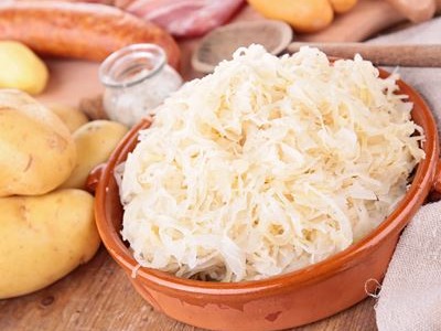 Recette : Salade choucroute aux noix