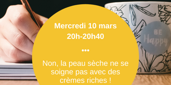 COURS GRATUIT en ligne DU 10 MARS de 20h à 20h40.